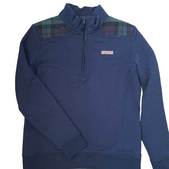 Vineyard Vines Tops - Vineyard Vines Classic Shep Pullover Tartan Plaid Small